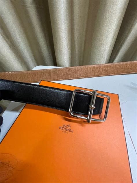 hermes real vs fake belt|genuine hermes belt.